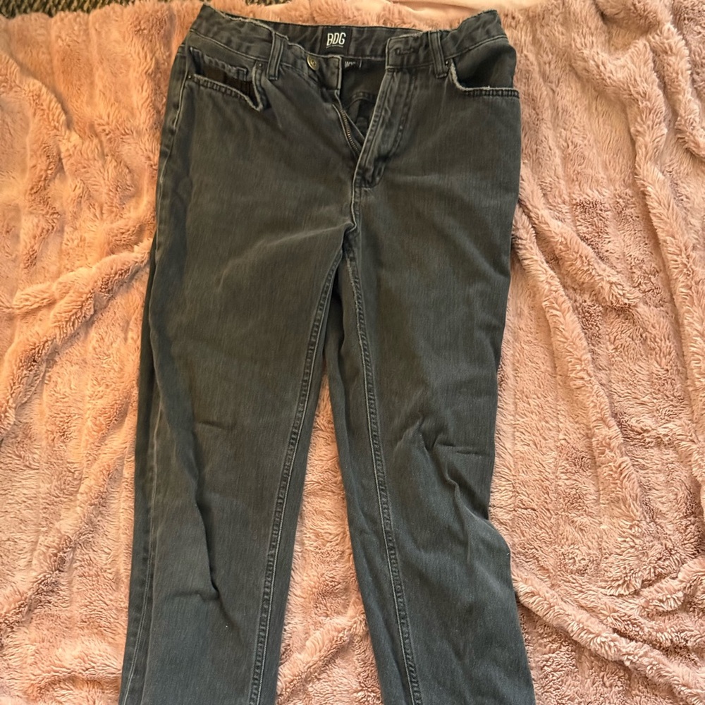 bdg black mom jeans